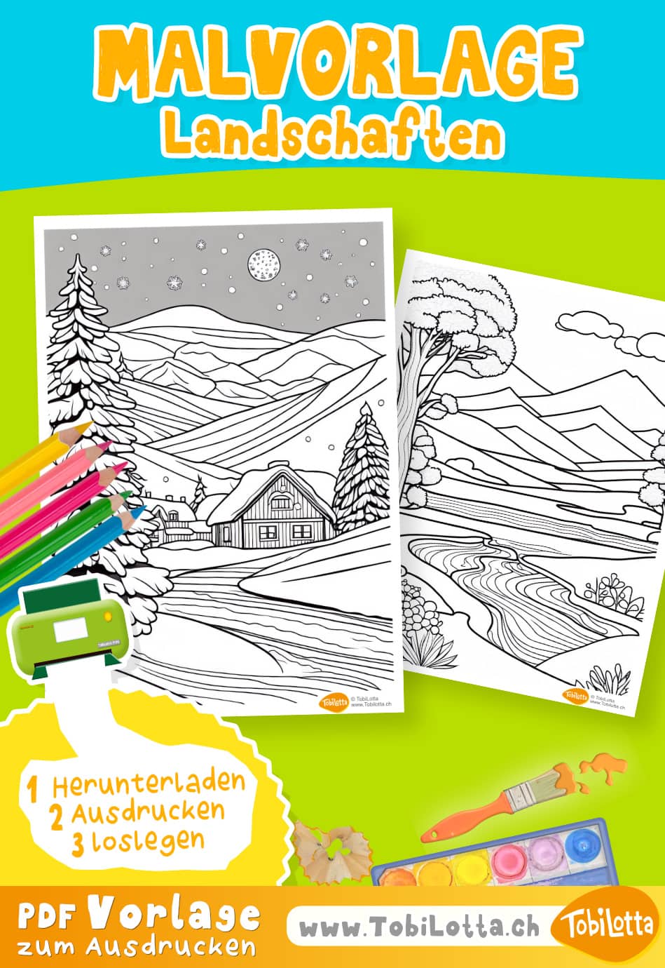 534453 -4- landschaften malvorlagen mandala zentangle malen malvorlagen basteln bastelvorlagen malvorlage pdf kinder gratis natur frühling herbst winter landschaften