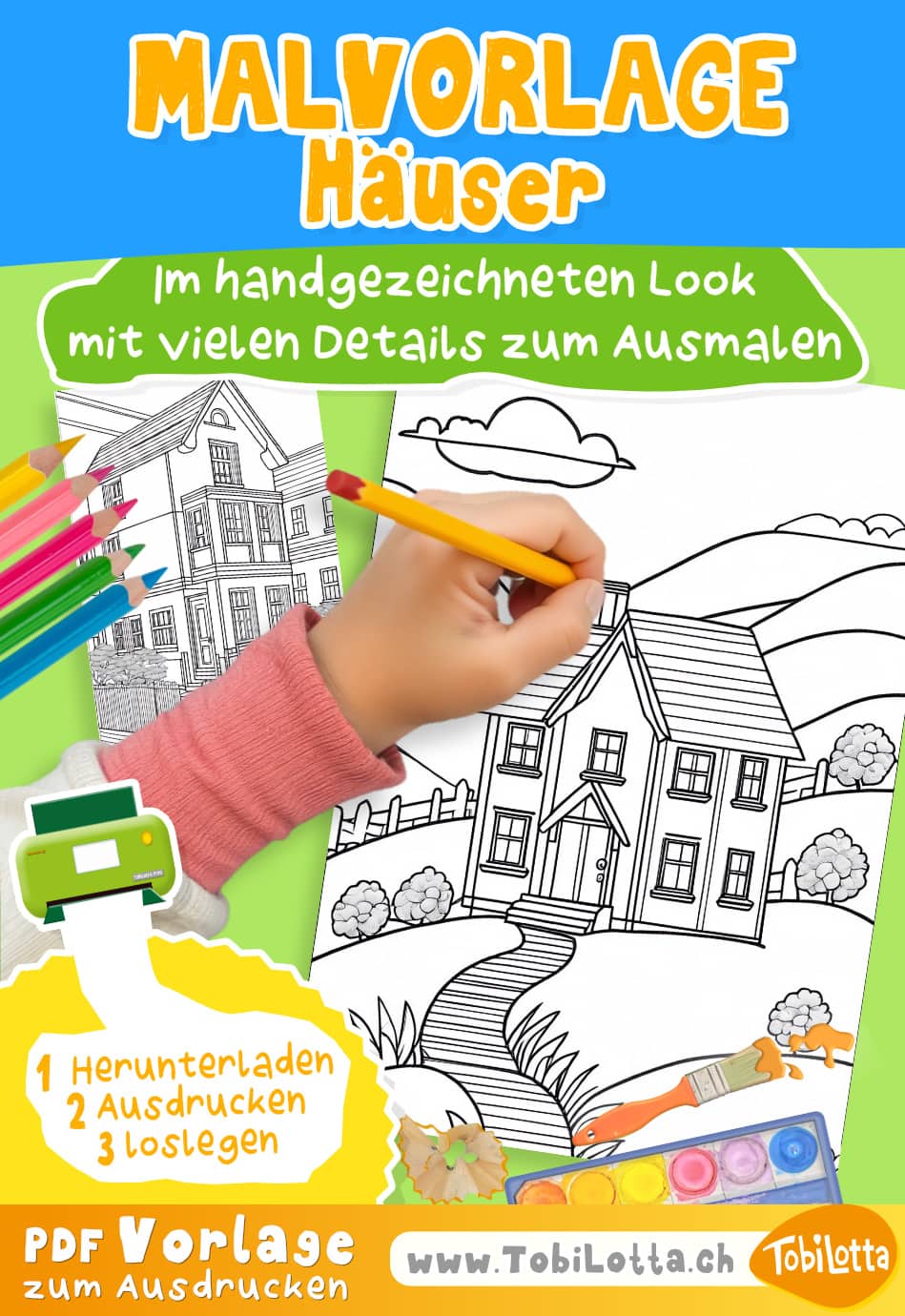 635098 -3- Häuser malenkonstruktionen haus stadt haus wohnung häuser bauernhof malvorlagen für kinder malen zeichnen ausmalhefte für kinder